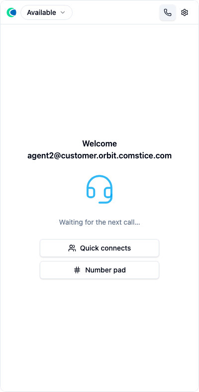 The losing agent one second later β back to Available, not Missed